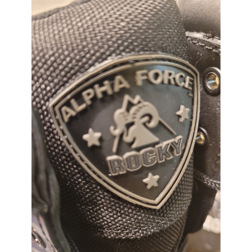 Rocky FQ0002173 Mens Alpha Force Zipper Waterproof Boot-Tactical 13 Wide W NWT‎
